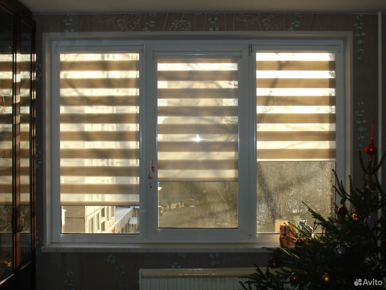 Роман Николаевич (88123892869): Рулонные шторы UNI-2 Зебра Дакота бежевый