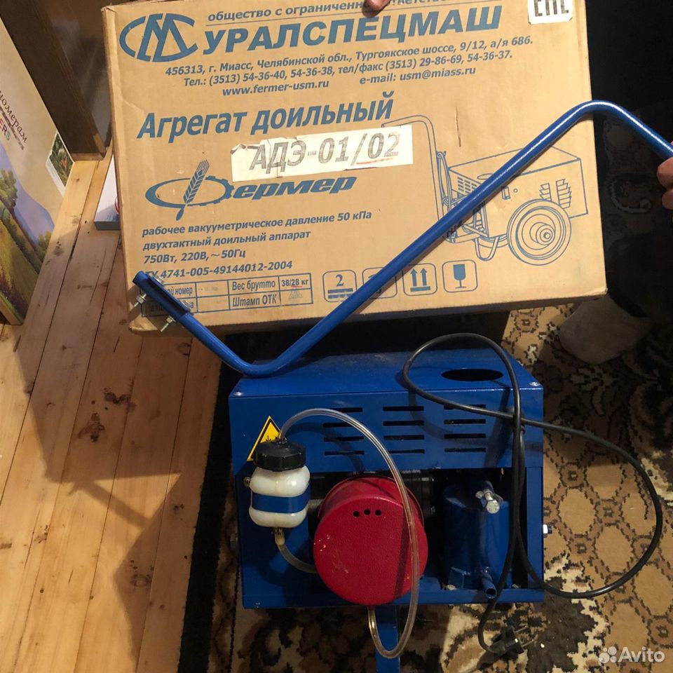 Доильный агрегат адэ-02 купить на Зозу.ру - фотография № 3