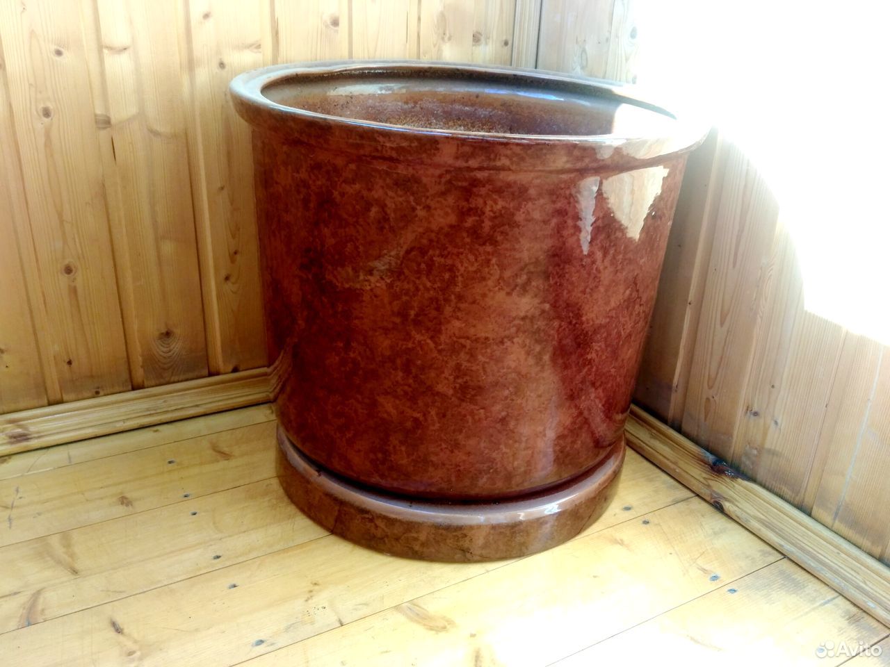Горшок большой 50 литров керамический для растений купить на Зозу.ру - фотография № 1