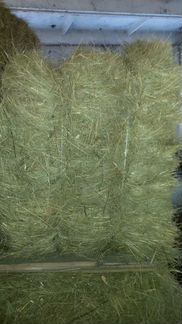 Сено в рулонах трава люцерна мягкая