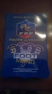 Коллекционный набор магнитов сборной Франции 2008
