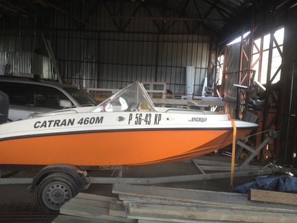 Лодка моторная catran 460M