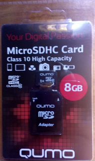 MicroSD карты 8 Гб class 10