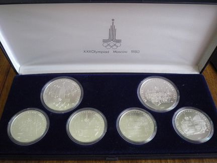 Продаю набор монет Игры xxii Олимпиады Москва 1980