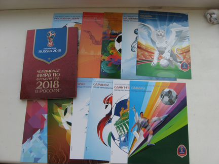 Набор открыток Чемпионат мира по футболу fifa 2018