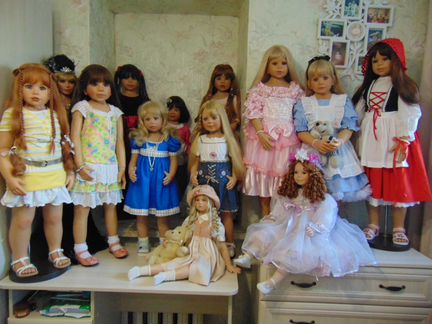 Коллекционные виниловые куклы