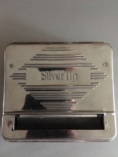 Стальная машинка-портсигар silver tip