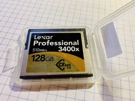 Продам карты памяти для ф/ап.Lexar,SanDisk CFast2