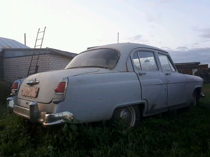 ГАЗ 21 Волга 2.4 МТ, 1961, седан, битый
