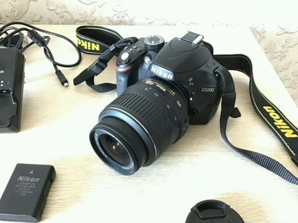 Фотоаппарат Nikon D3200,объектив, сумка, флешка