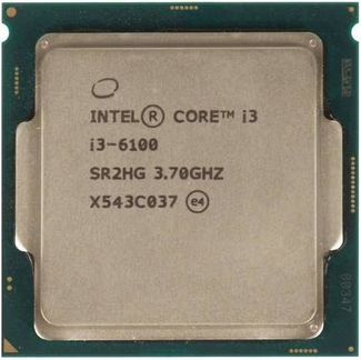 Процессор Intel i3 6100