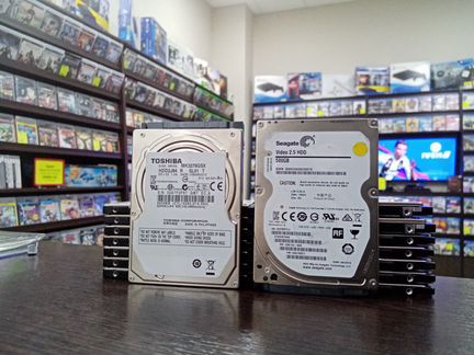 Жёсткие диски для игровых приставок