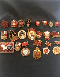 Коллекция значков СССР