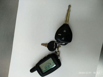Найдены ключи Toyota