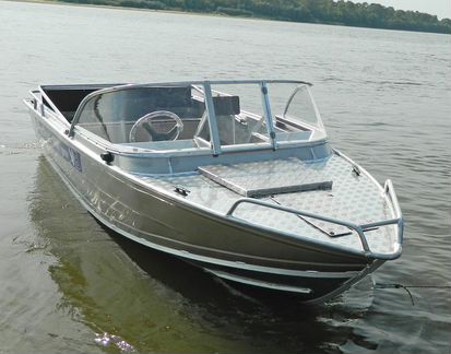 Wyatboat 460 Pro новый алюминиевый катер в наличии