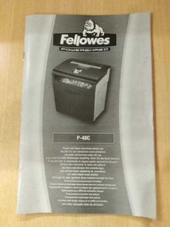 Измельчитель бумаги шредер Fellowes Р-48С