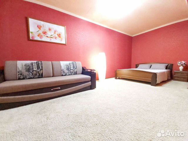 

1-к. квартира, 45 м², 2 кровати