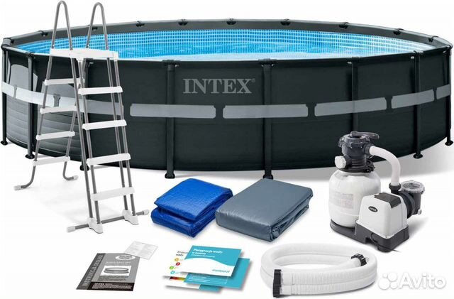 Intex Каркасный бассейн Ultra круглый 549х132 см