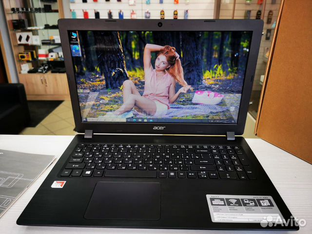 Ультрабук Acer 2021 A4-9120/Radeon R3/4gb/ssd