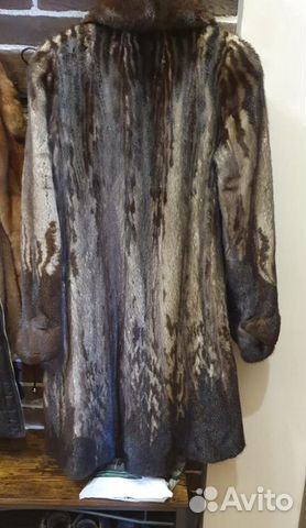 Шуба норковая длинная 46-48