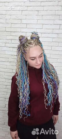 Плетение африканских,зизи,сенигальских косичек