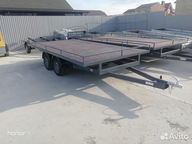 Прицеп Крафт 4,2 на 2,2 площадка