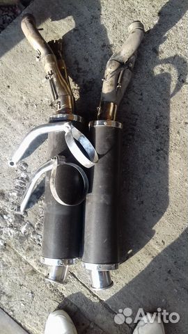 В продаже выхлопные трубы