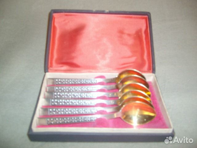 Ложки серебряные чайные 916пр. 1965г. - СССР