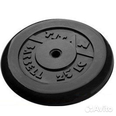 Блин обрезиненный titan Barbell 25 кг (d31)