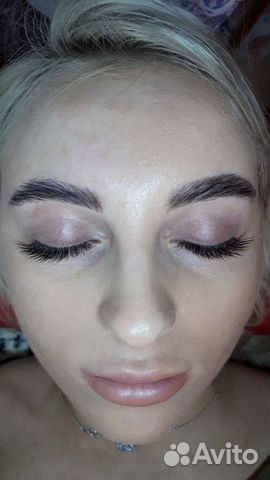 Наращивание ресниц (выезд на дом)