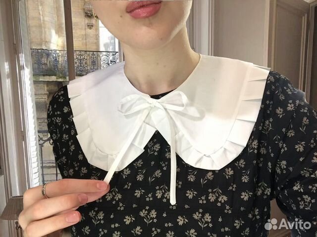 Воротник белый 100 хлопок