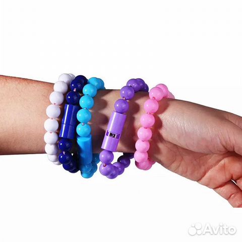 Цветные зарядки - браслеты