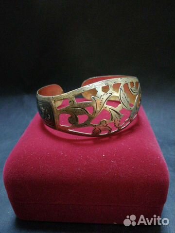 Серебряный браслет СССР