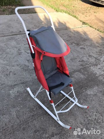 Санки с колесами