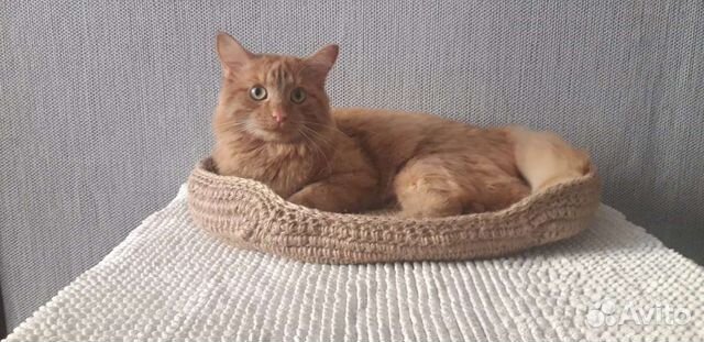 Лежанка из джута для кошек и собак