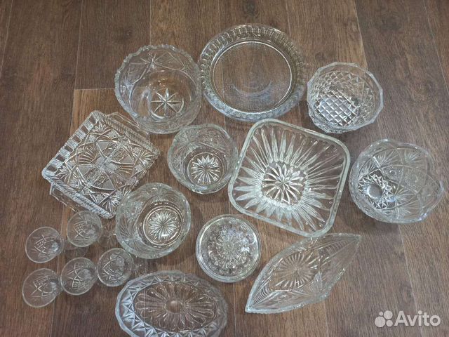 Хрустальная ваза