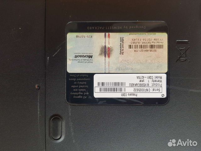 Compaq CQ 61 -427 SA +сумка для ноутбука