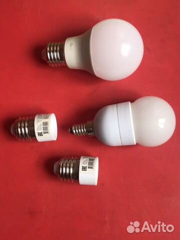 Переходник для ламп с е27 на е14