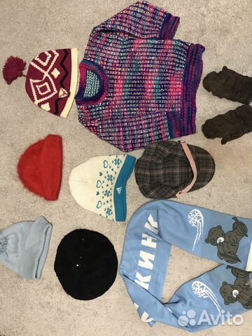 Шапки,шарф,перчатки