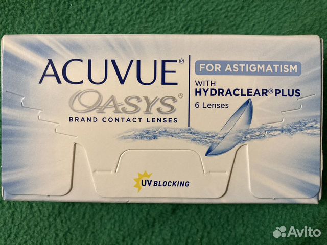 Линзы acuvue for astigmatism 6 шт