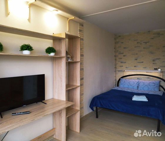 

1-к. квартира, 30 м², 2 кровати