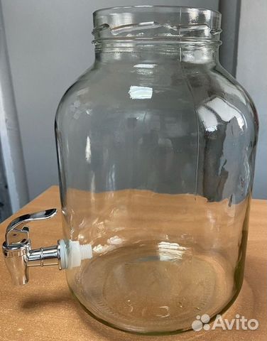 Банка с дозатором краном 3 литра
