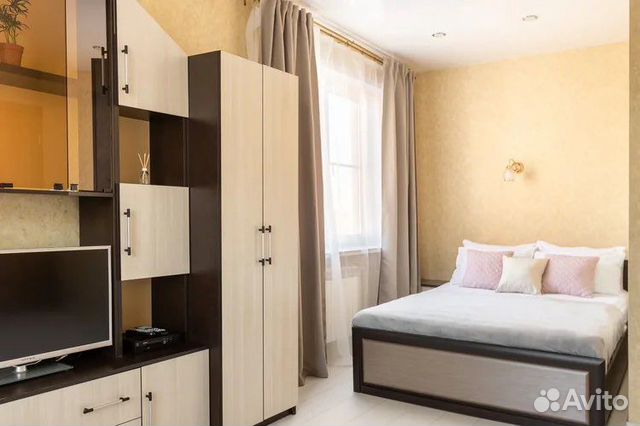 

1-к. квартира, 42 м², 2 кровати