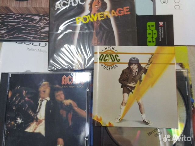 Компакт диски cd AC/DC