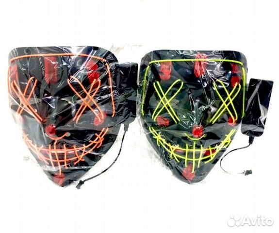 Карнавальная маска, свет