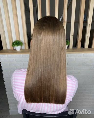 Кератиновое выпрямление /ботокс для волос