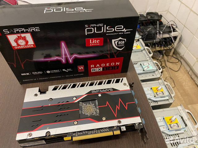 Видеокарта rx580 8gb sapphire и msi armor