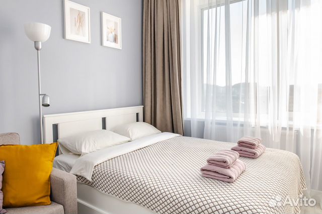 

Квартира-студия, 23 м², 2 кровати