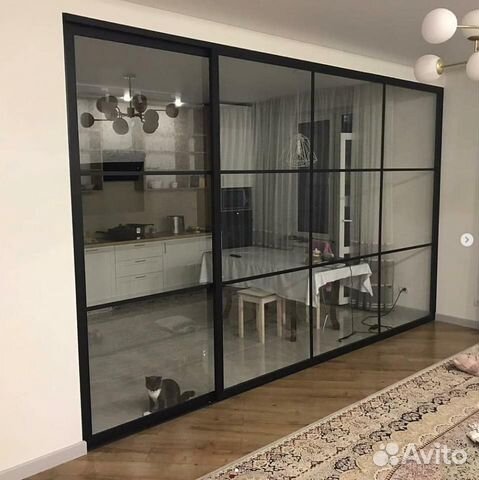 Перегородки раздвижные для зонирования комнаты