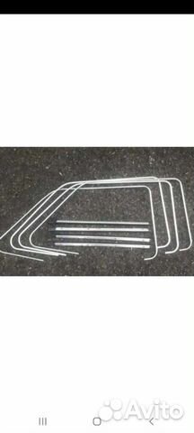 Молдинги на двери niva